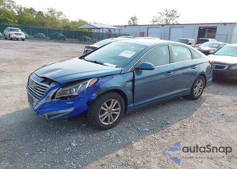 2017 Hyundai Sonata z USA, uszkodzony, nr VIN 5NPE24AF1HH472734